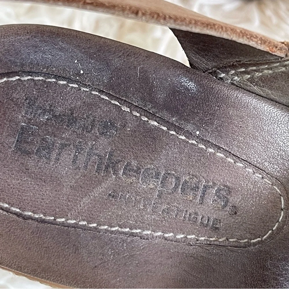 TIMBERLAND Danforth Earthkeepers With Anti-fatigue platform Sandals Shoes Sz 5.5
